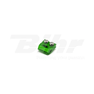 ART GUIDACAVI GUIDA CAVI GUAINA ERGAL CNC VERDE KAWASAKI KX 250 1992-2008 - Foto 1 di 1