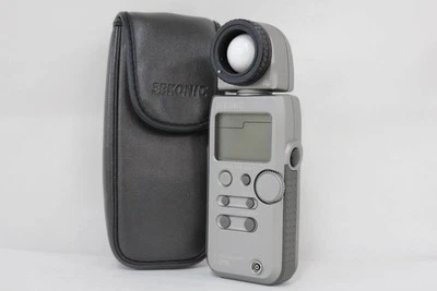 Medidor de luz maestro flash Sekonic L-358 con estuche excelente JAPÓN Foto 1 de 4