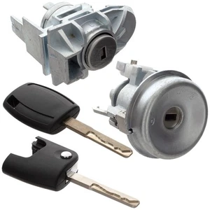 Per Ford Fiesta VI MK7 2008-2013 Blocchetto Accensione + Serratura 2x Chiave SX - Picture 1 of 6