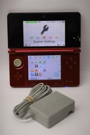 Nintendo 3DS Red Handheld Console - CTR-001(USA)