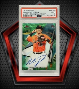 Mauricio Dubon RC *47/99* Auto 2020 Topps Green Refractor PSA 9 #FA-MD Astros - Picture 1 of 3