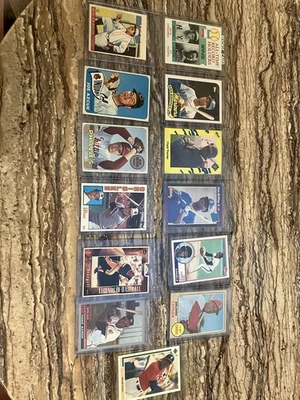 Lote de tarjetas de béisbol Ken GriffeyJr Rod Crew Hank Aaron Michael Jordan Frank Thomas Foto 1 de 2