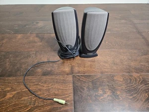 Dell Rev A00 Multimedia Computer Speakers Stereo Pair CN-0D3431-48220-445-045D - Picture 1 of 7
