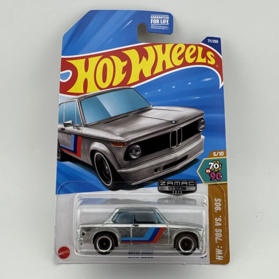 风火轮宝马 2002 Zamac 沃尔玛独家银色 2025 — 第 1/1 张图片