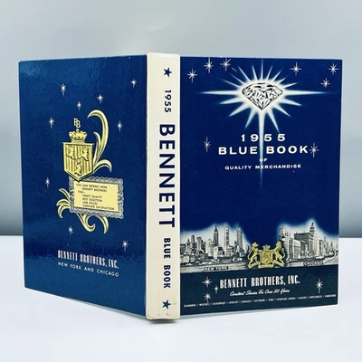 1955 BENNETT BROS Blue Book HUGE 850pp CATALOG 4K+ MID-CENTURY MODERN HOME GOODS - Image 1 of 4