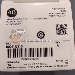 NEW ALLEN BRADLEY 800T-N310 PUSHBUTTON PROTECTIVE RING FREE SHIPPING - Picture 1 of 3