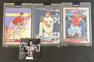 Shohei Ohtani 3 Card RC Lot 2018 Topps 700 Panini Optic 56 & Diamond Kings 73 - Bild 1 von 7