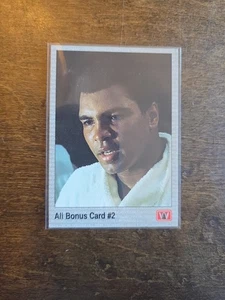 Tarjeta de bonificación Muhammad Ali AW Sports 1991 #22 Ali #2 - Imagen 1 de 2
