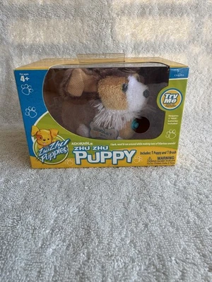 Zhu Zhu Puppy Miss Priss Puppy (2010) Cepia Plush Toy New - image 1 of 2