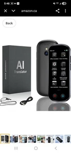 AI Language Translator Device 139 Languages 2-Way Voice Offline Mode New Gift Ho - Picture 1 of 11