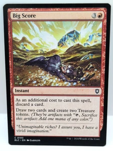 Bloomburrow - Big Score - Instant - Common - Regular - BLC 193 - - Picture 1 of 2