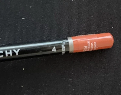 Givenchy Lip Liner Pencil Waterproof # 4 Orange Peach Full Size nwob - Image 1 of 4