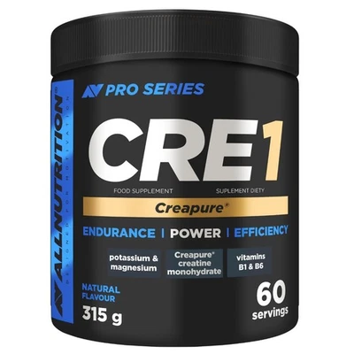 ALL NUTRITION® CRE1 CreaPure® 315g 60 Portionen Kreatin Monohydrat + extra BONUS