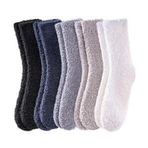 5 Pairs Ultra Soft Thermal Socks Winter Fleece Footwear for Men Cold Weather - Picture 1 of 8