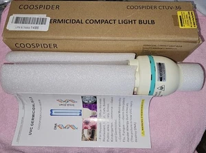 New Coospider Germicidal Compact Light Bulb CTUV-36 💚110V 36W💚 - Picture 1 of 2