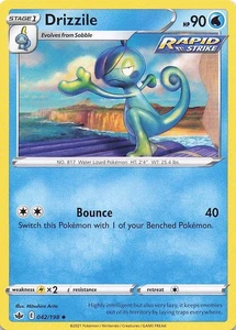 Drizzile Uncommon Normal SWSH06: Chilling Reign 042/198 NM - Picture 1 of 2