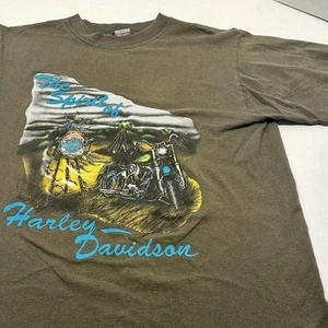 Vintage Harley Davidson The Spirit Of 1990’s Dream Catcher Biker T-Shirt Large - Picture 1 of 13
