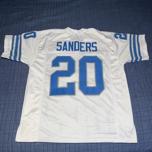 NEW Detroit Lions Barry Sanders Jersey NFL Football Size XL tigers pistons - Picture 1 of 10