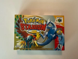 Pokemon Stadium 2 Original Auténtico N64 Nintendo 64 Caja Vacía Solo SIN JUEGO - Imagen 1 de 21
