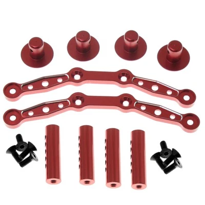 Alloy Front+Rear Housing Post Kit For Arrma 1/8 Mojave 4X4 4S BLX RC Car DIY - Image 1 of 4
