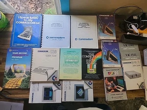 Commodore Vic20 64 128 książek Przewodniki do naprawy Instrukcje i więcej - Zdjęcie 1 z 7