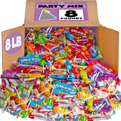 Big Bulk Candy - 8 Pounds - Individually Wrapped Candies - Big Bulk Candies - Pi - Image 1 of 4