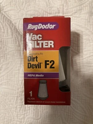 1 Rug Doctor Vac Vacuum Filter for Dirt Devil F2 HEPA Media RD10449 NIB - Image 1 of 4