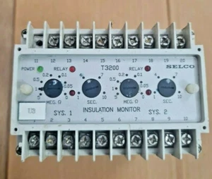 SELCO T3200-01 INSULATION MONITOR RELAY  - Picture 1 of 5