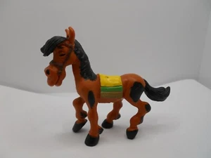 LUCKY LUKE da BARBAPUFFO --SCHLEICH PATRONIMOS CAVALLO  rare retired  - Imagen 1 de 2
