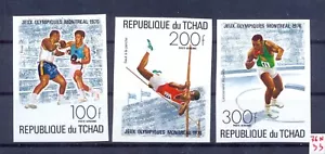 Chad, Tchad 1976 Summer Olympics set MNH VF. - Picture 1 of 1
