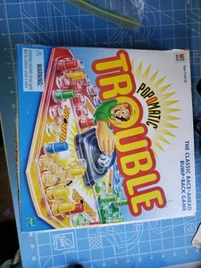 Milton Bradley game Pop O Matic. trouble 1998 Missing 1 blue 2 red - P - Picture 1 of 6