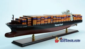 MV COLUMBO EXPRESS CONTAINER FREIGHTER  39" SCALE FULLY BUILT SHIP MUSEUM MODEL - Picture 1 of 12