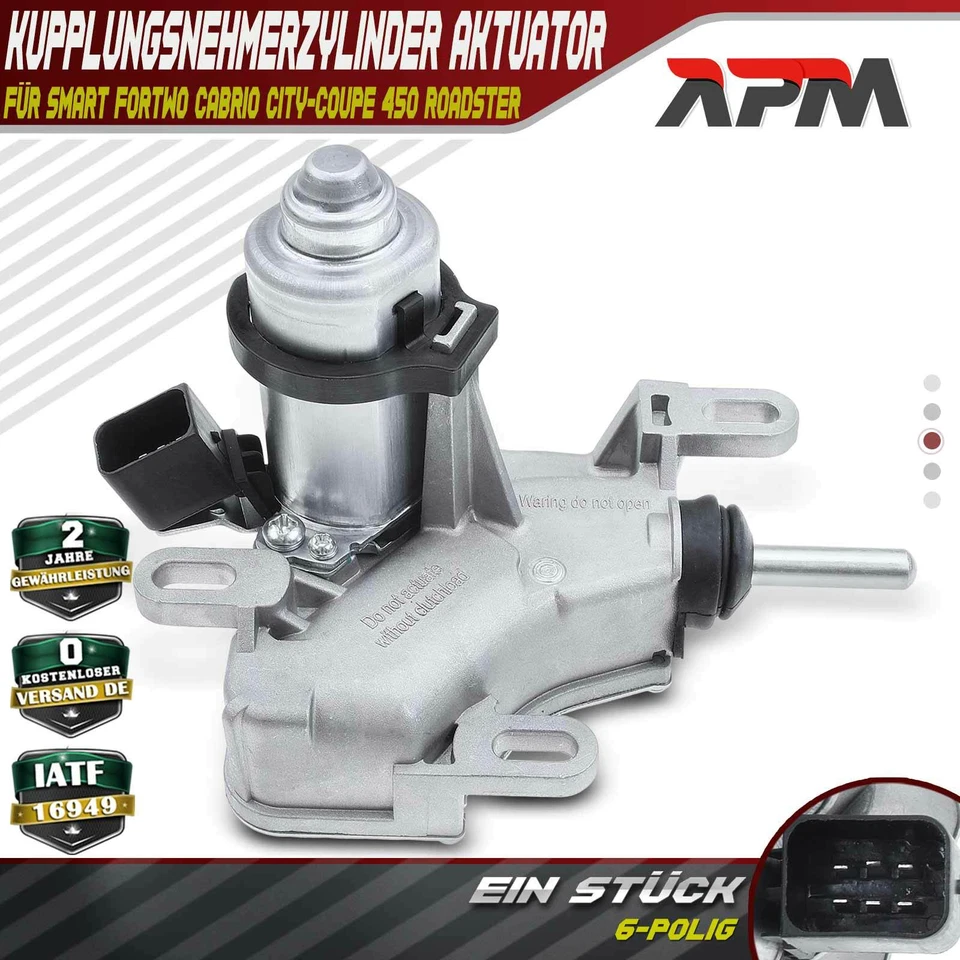 Kupplungsnehmerzylinder Aktuator für Smart Fortwo Cabrio City-Coupe 450 Roadster - Bild 1 von 4
