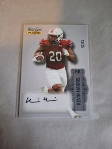 2022 WILD CARD MATTE ROOKIE AUTO SSP KEVIN HARRIS RC N.E. PATRIOTS #'D 13/25 - Picture 1 of 2
