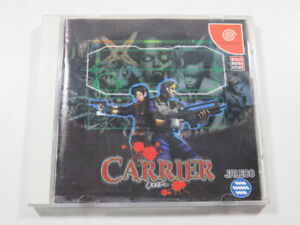 CARRIER SEGA DREAMCAST (DC) NTSC-JAPAN (COMPLETE WITH SPIN/REG CARD - GOOD CONDI