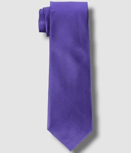 $70 Michael Kors Men's Purple Sapphire Solid II Silk Neck-Tie Size 57 x 3.25 - Picture 1 of 1
