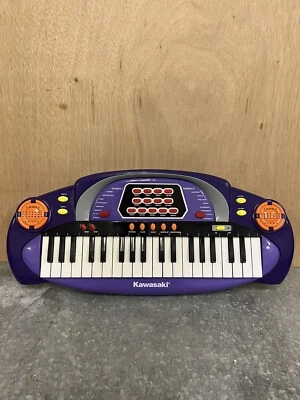 RARE IHTF 2002 DSI Toys Purple Kawasaki Keyboard Piano, TESTED AND WORKS! - Image 1 of 4