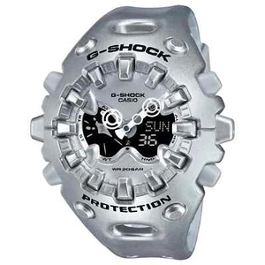 Casio G-Shock Metallic Silver Resin GAV01A-8A Analog-Digital Series New + Boxed - Picture 1 of 1