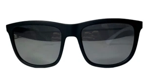 Armani Exchange AX4093S 8078Z3 Black Square Silver Mirror Polarized Sunglasses - Picture 1 of 8