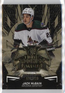 2022-23 SPx Finite Rookies Gold /299 Jack McBain #F-33 Rookie RC