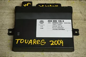 2004 VOLKSWAGEN TOUAREG 7L 4.2L GAS ANTI THEFT KEYLESS ENTRY COMPUTER MODULE OEM - Bild 1 von 8