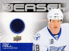 2010-11 (LIGHTNING) Upper Deck Game Jerseys #GJAH Adam Hall Jsy