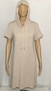 Calvin Klein Performance Damen Hoodie Pullover Kleid Beige Kurzarm Medium - Bild 1 von 13