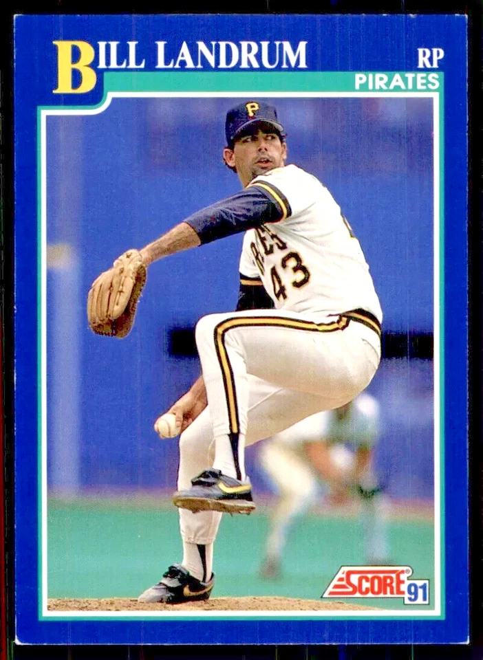 1991 Score   #98   Bill Landrum    Pitcher   Pittsburgh Pirates  FREE shipping - Image 1 of 1