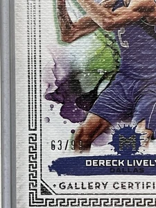 2023 Topps Motif Basketball Derrick Lively RC - Gallery Cert #/99 - Picture 1 of 2
