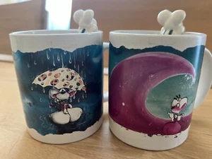 Diddl Tasse 2 Stück Bitte Nicht Überschwappen und Bin immer für dich da - Bild 1 von 8
