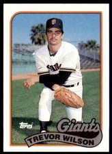 1989 Topps Trevor Wilson Baseball Cards #783