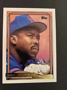 Carta Baseball 1992 Topps Gold #500 Vince Coleman - Foto 1 di 5