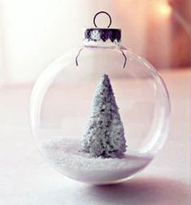 50* Large 10cm xmas glass memory bauble table xmas tree wedding centrepice theme - Bild 1 von 11