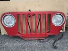 Jeep TJ Wrangler Front Grill Red OEM 1997-2006